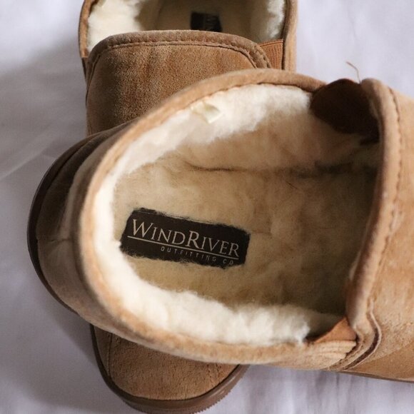 Wind River Men's Sz 10 Tan Casual Slip On House Slippers - Picture 9 of 11